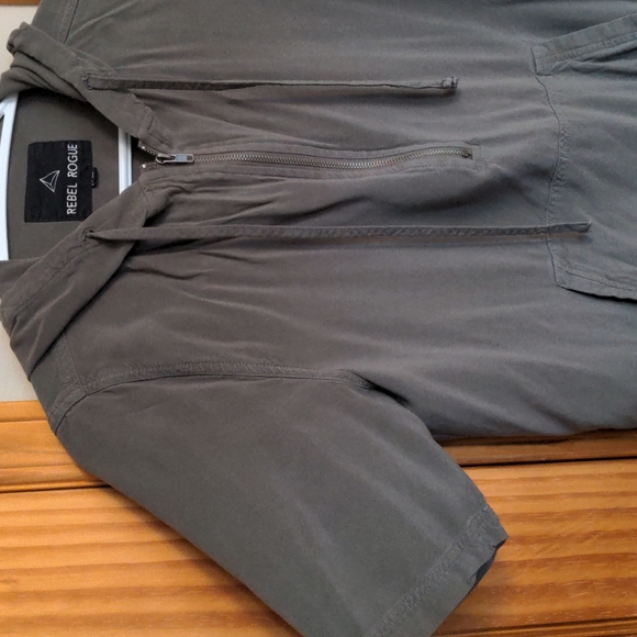 Free with purchase. XS hooded t-shirt blouse tunic half zip - Picture 3 of 5